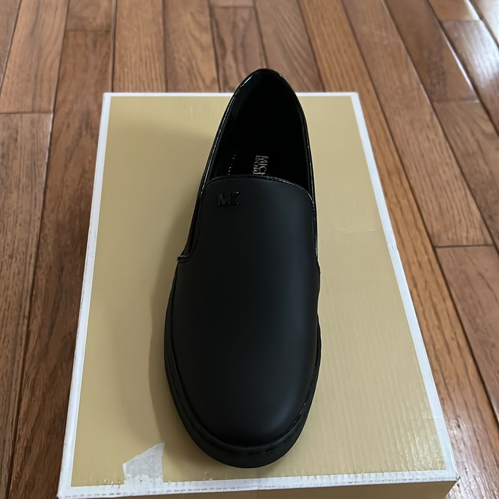 Michael kors Womens Keaton Slip-On Logo Sneakers - Picture 3 of 8
